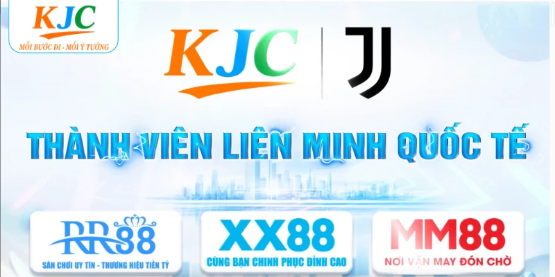 Giới thiệu KJC hợp tác với nhiều sân chơi uy tín